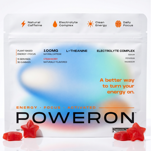 POWERON Natural Energy + Focus Gummies product image 1